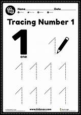 Tracing Number Worksheet Printable Preschool Kindergarten Pdf Kids Activity Counting Practice Handwriting sketch template