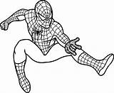 Spiderman Avengers sketch template