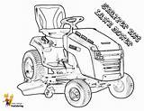 Tractor Lawn Mower Coloring Riding Lawnmower Snapper Tractors Farm Boss Nxt Yescoloring Template sketch template