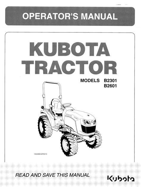kubota    operators manual     wwwheydownloadscom issuu