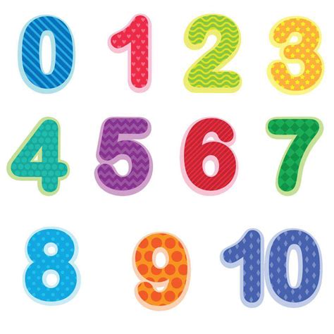 preschool number wall decals   baby  toddler number stickers