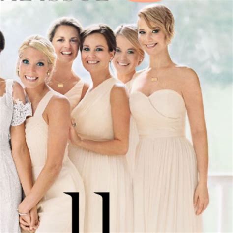 Jennifer Lawrence Wore A Lovely J Crew Bridesmaid Dress