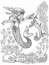 Mythical Coloring Pages Creatures Pokemon Legendary Magical Mystical Creature Gremlins Seahorse Adults Getcolorings Color Printable Print Top sketch template