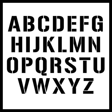 large font printable letters     printablee