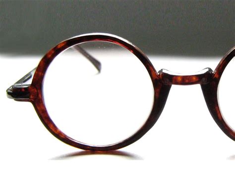 vintage 80 s round tortoise eyeglass frames eyeglasses