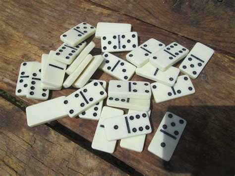 domino small domino domino game pieces vintage game vintage dominoes set white domino