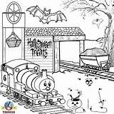 Train Thomas Dot Kids Halloween Friends Printables Percy Printable Tank Engine Coloring Toys Games Online Worksheets sketch template