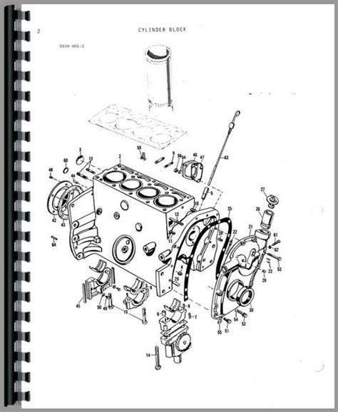 massey ferguson  industrial tractor parts manual