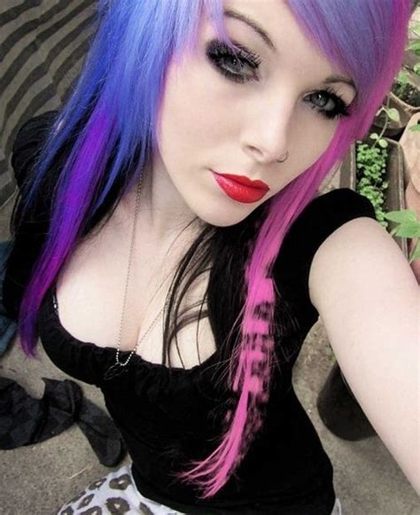 Scene Girls Haircuts Styles And Colors Pics Emo