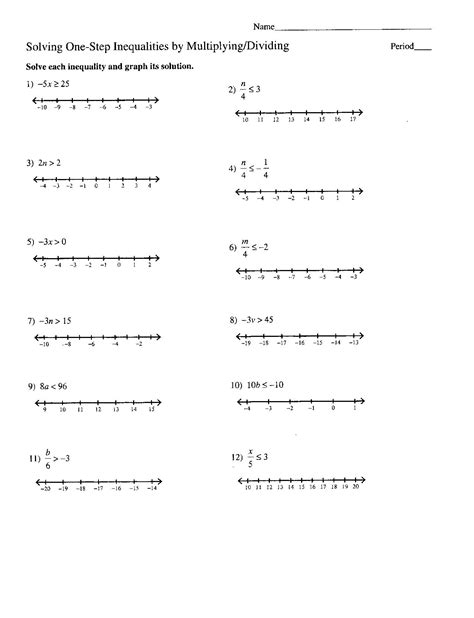 sketch  graph   linear inequality worksheet answers