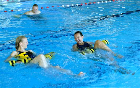 zwembad de hout start met nieuwe aquafit lessen zwembad de hout