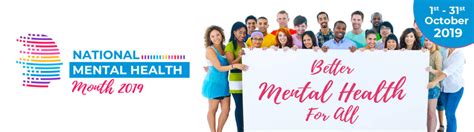 National Mental Health Month 2019 Main Street Medical