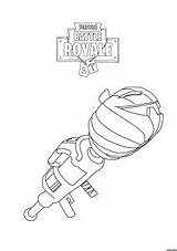 Fortnite Coloring Royale Battle Pages Dab Print sketch template