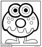 Moshi Monsters Pages Coloring Monster Oddie Printable Cool2bkids Kids Sheets Tickle Template Print Game Characters Boys Getcoloringpages sketch template