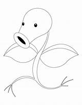 Bellsprout Coloring Pages Base Template sketch template