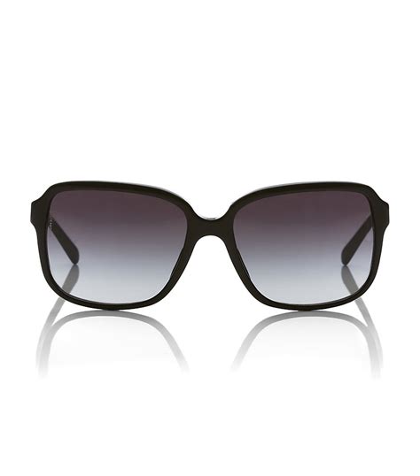 Dolce And Gabbana Square Frame Sunglasses In Black Lyst