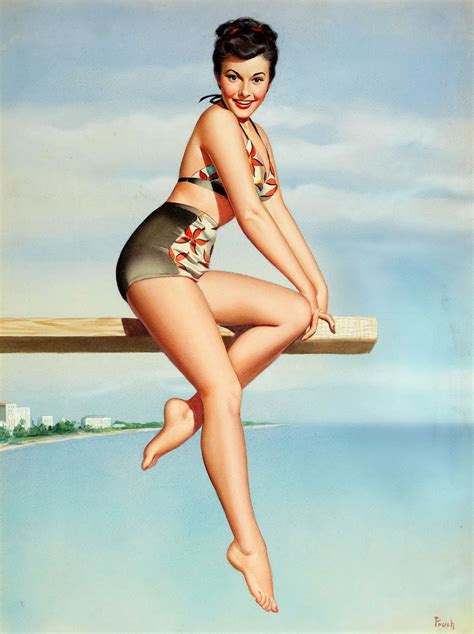 Pin Up Girls On The Beach Part Ii Pin Up And Cartoon