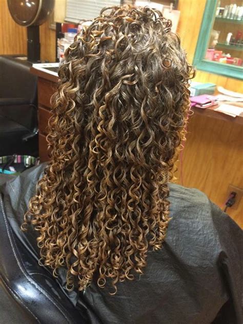 spiral perm spiral perm long hair spiral hair curls long hair perm