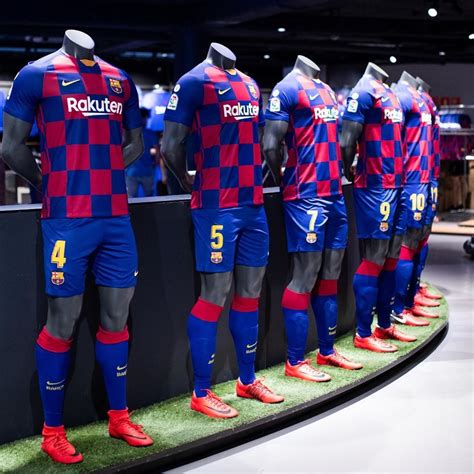 fc barcelona  nike home kit football fashion