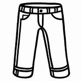 Pants Clipart Jeans Webstockreview Library Clipartix sketch template