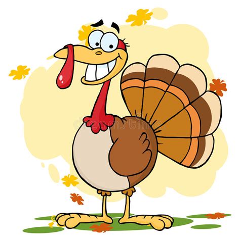 turkey cartoon character stock vector illustration of vector 17428587