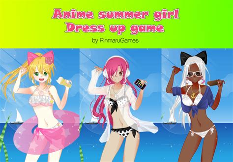 Anime Summer Girl Dress Up By Rinmaru On Deviantart