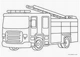 Feuerwehrauto Bomberos Ausmalbild Truck Camion Marshall Camión Firetruck Camiones Leiter Cool2bkids Rincon sketch template