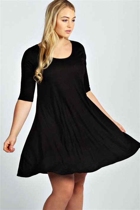 7 Great Pieces From Boohoo S New Plus Size Line Cute Dresses And Tops
