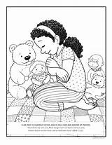 Coloring Lds Pages Nursery Popular sketch template