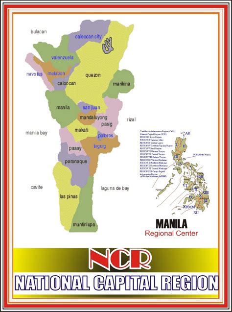 map  national capital region philippines