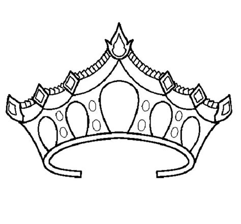 princess crown coloring pages netart
