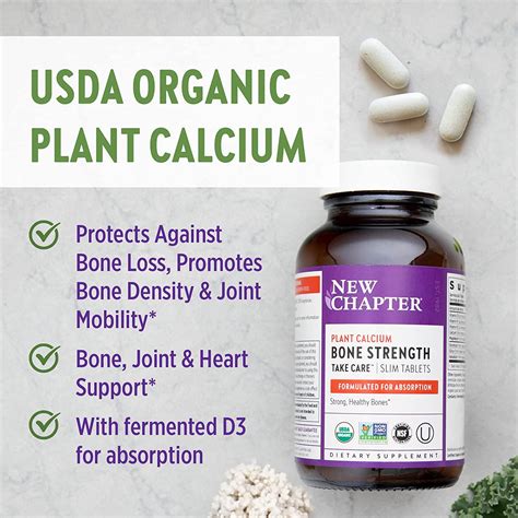 buy  chapter calcium supplement bone strength organic plant calcium