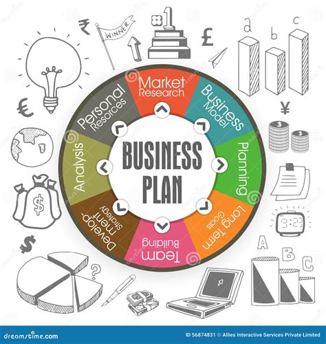 creative colorful business infographic layout stock illustration