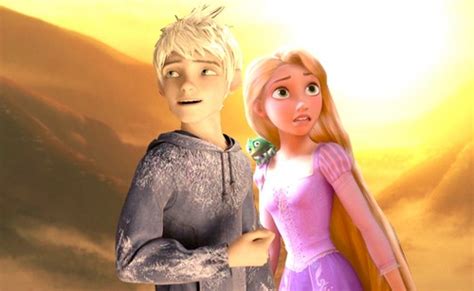 disney crossover images jack frost and rapunzel hd