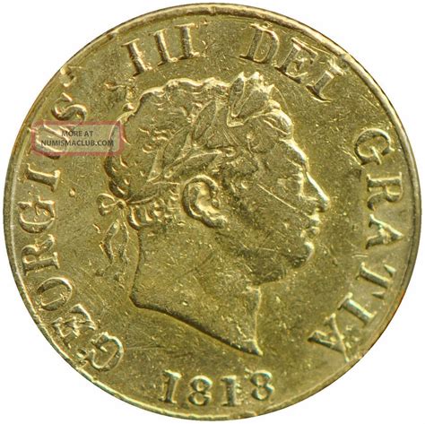 great britain  sovereign gold  george iii