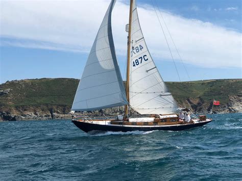 robert clark wooden sloop cruiser  sale yachtworld