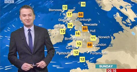 Bbc Weatherman Makes Terrifying Blunder As He Predicts Mother S Day