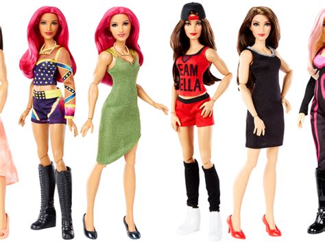 girls can wrestle too mattel and wwe announce new female superstar dolls