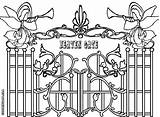 Heaven Gate Coloring Pages Gates Drawing Heavens Color Printable Sketch Print Advent Heavenly Colorings Template Getdrawings Getcolorings Christian Family Big sketch template