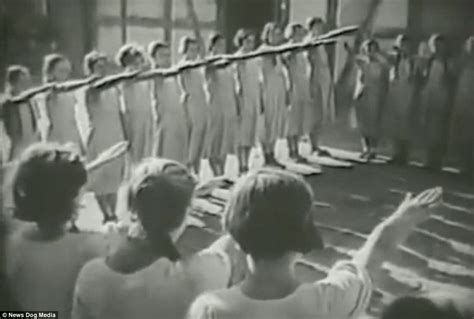 nazi summer camp video shows girls chosen for ayran purity daily mail