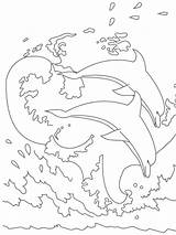 Dolphin Coloring Tale Pages Getcolorings Getdrawings sketch template