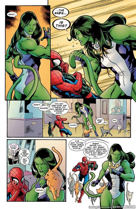 Spider Man And She Hulk Comic Hulk Comic Comics Shehulk