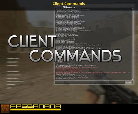 client commands counter strike source tutorials