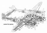 Ww2 Aviation Cutaway sketch template