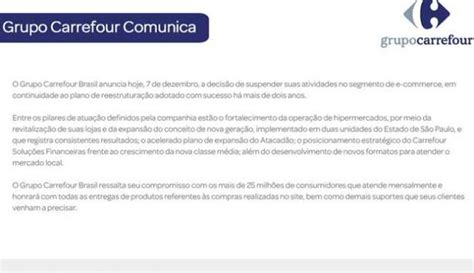 carrefour fecha loja virtual no brasil