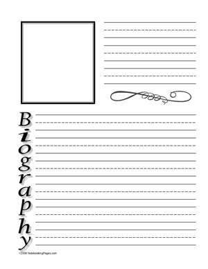 sample gallery basic primary  regular lined pages