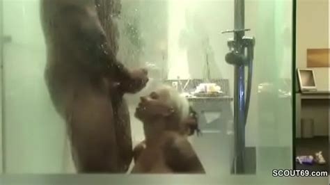 german couple fuck in shower and filmed with hidden cam xnxx