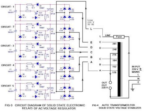 schematic automatic voltage regulator wiring diagram