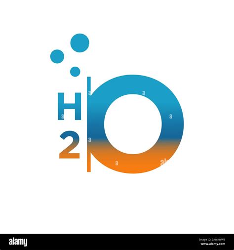 water ho molecule flat icon  res stock photography  images alamy