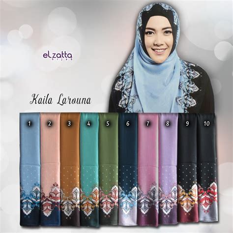 hijab elzatta polos tutorials hijab style